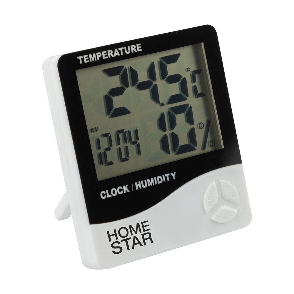 Термометр-гигрометр HomeStar HS-0108, цифровой