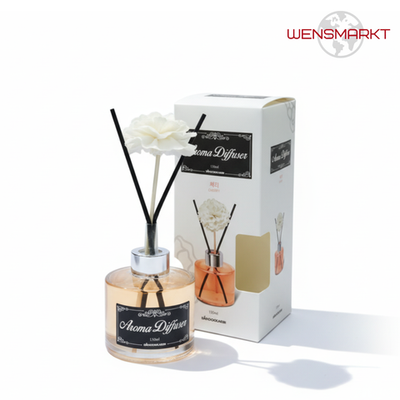 Sandokkaebi Диффузор стеклянный флакон + палочки Черешня 130 мл (Корея)