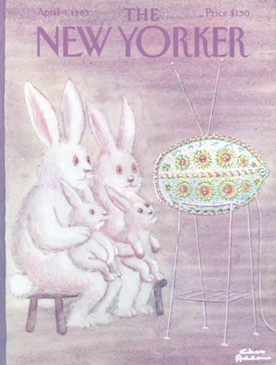 Журнал The New Yorker 04-04-1983