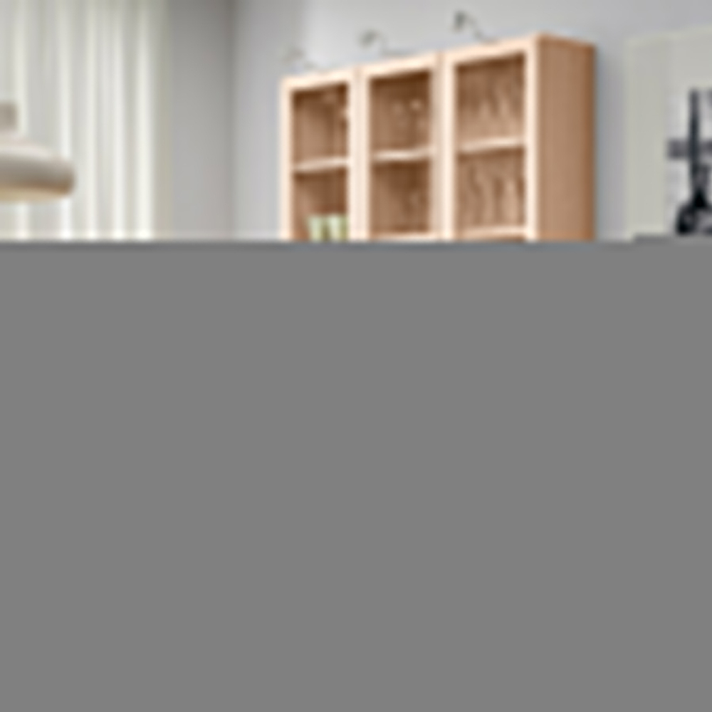 Стеллаж Билли 12 Дуб молочный 8622 120*30*202 см, Светло-бежевый   Фиеста