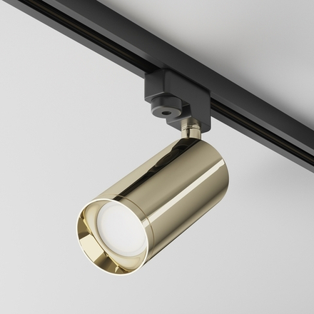 Трековые светильники однофазные Focus UNITY матовое золото GU10 10Вт
