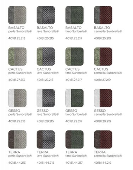 Кресло пластиковое с подушками Nardi Maximo Poltrona, терра, корица