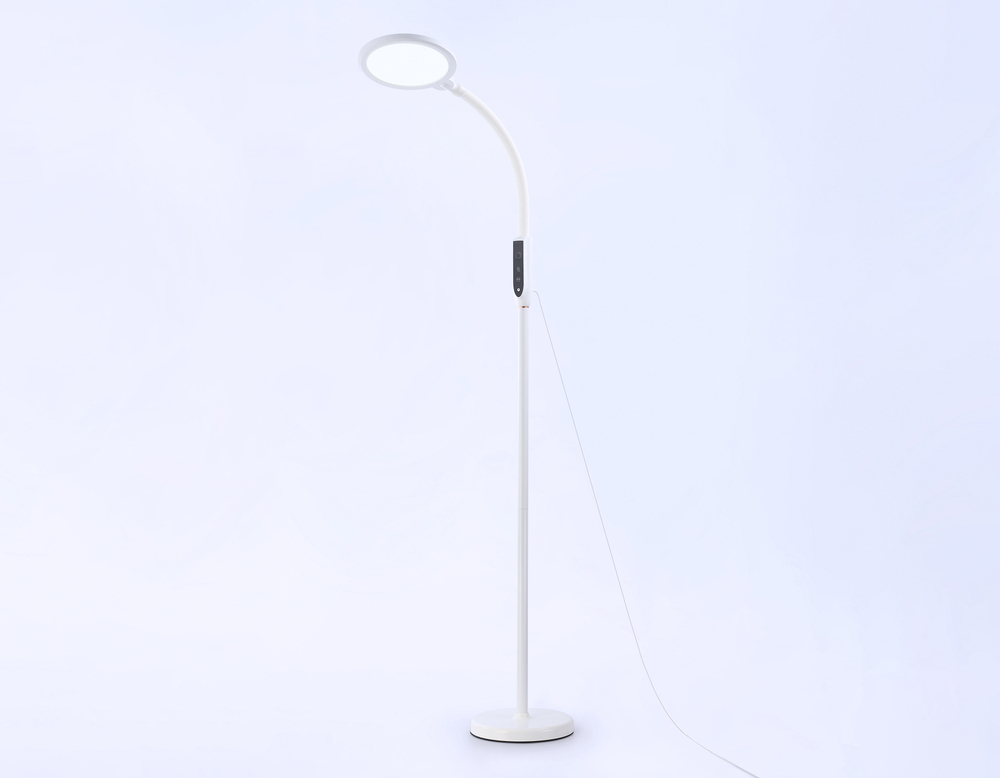 TR97701 WH белый LED 18W 3000K-6400K 170*230*1650 (ПДУ ИК)