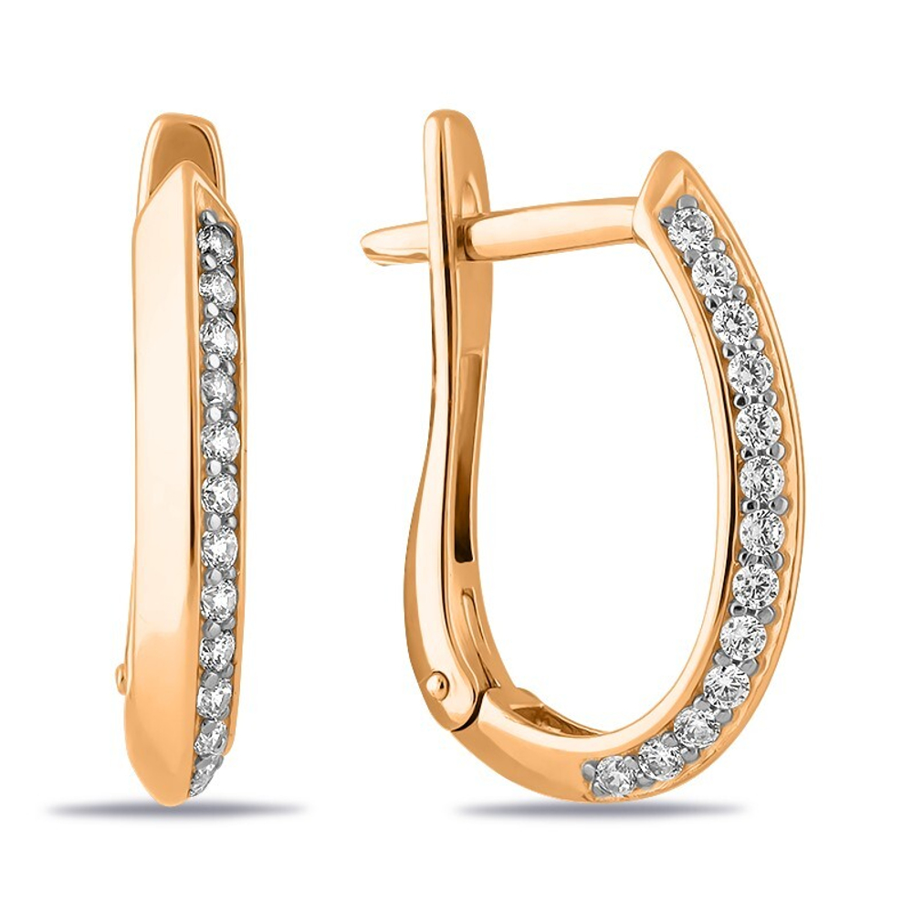 Серьги из золота 585 пробы