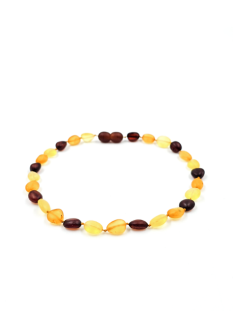Детские бусы из янтаря