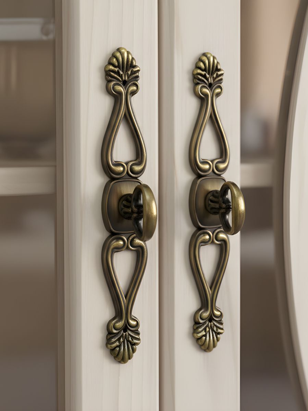 Витрина Вера, 90х40х195, двухдверная витрина, массив сосны, Dipriz