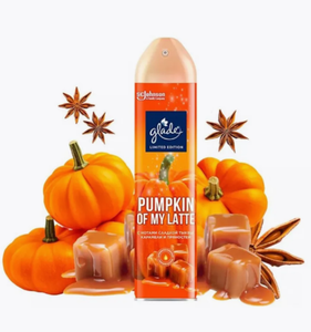 ОСВЕЖИТЕЛЬ ВОЗДУХА GLADE АЭР LTO PUMPKIN OF MY LATTE 300МЛ