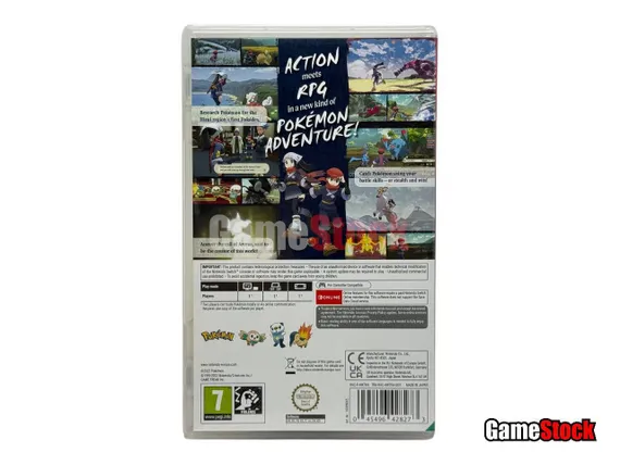 Pokemon Legends: Arceus (Nintendo Switch, Английская версия, Б/У)