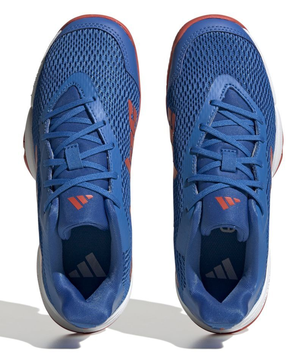 детские Кроссовки теннисные Adidas Barricade - bright royal/bright red/cloud white