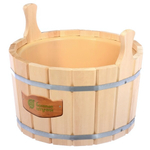 Ушат «шайка», 12 л, «Банные штучки» с пластиковой вставкой, липа