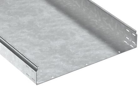 Лоток листовой неперфорир. 100х600 L2500 сталь 2.0мм HDZ ESCA 7 IEK CLN10-100-600-200-D25-HDZ
