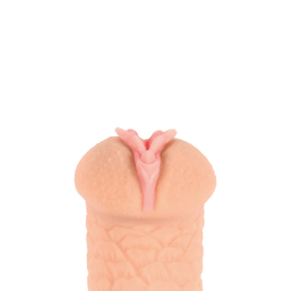 Реалистичный мастурбатор-вагина Elegance.003 с двойным слоем материала (Цвет: телесный)