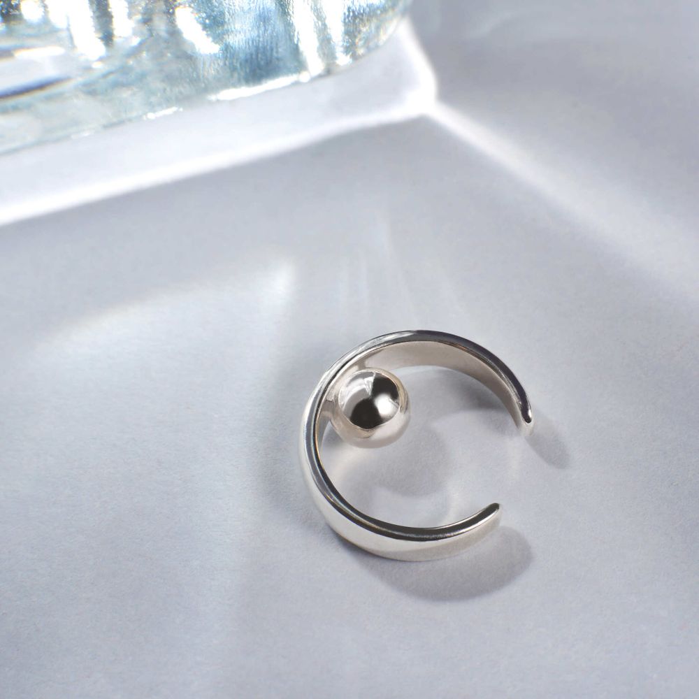 Кафф на середину уха Palla 11 c шариком