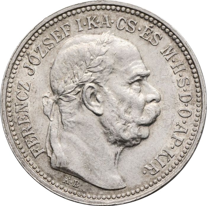 1 крона 1914 Венгрия