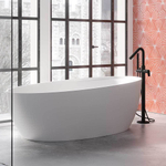 Напольный смеситель для ванны URBAN CHIC 218503DNM черный