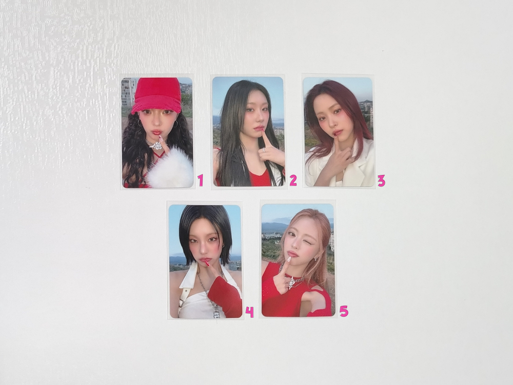 Фотокарты ITZY - Girls Will Be Girls (AppleMusic)