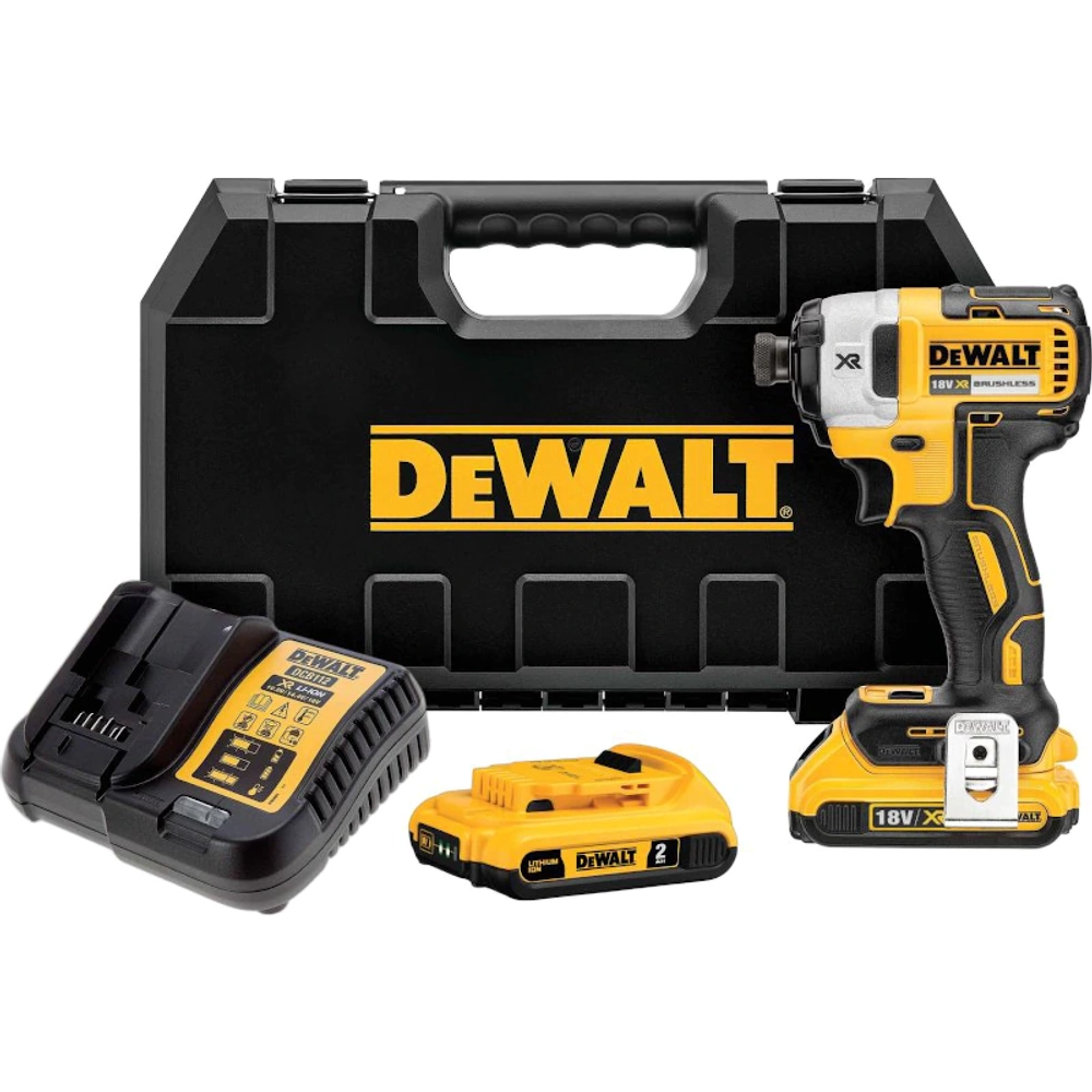 DeWalt DCF887D2 шуруповерт аккумуляторный бесщеточный (2 x 2 Ач, ЗУ)
