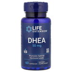 Life Extension, DHEA, 50 мг, 60 капсул