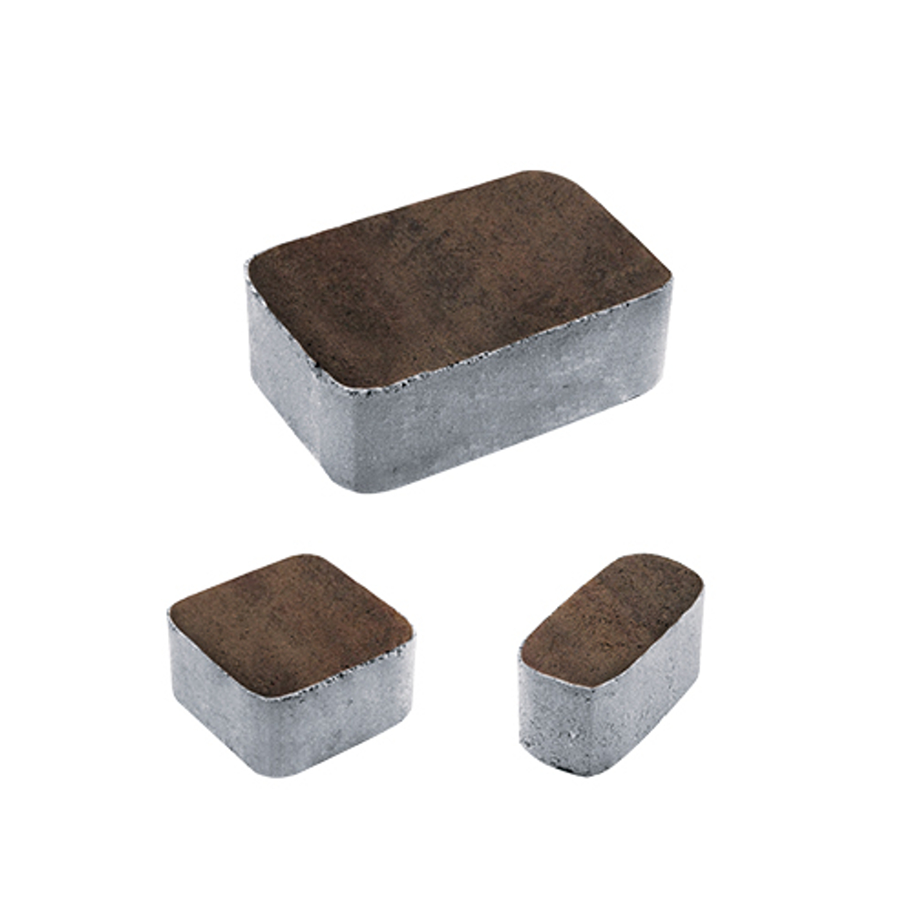 Тротуарная плитка КЛАССИКО - Листопад гладкий Шелковица, комплект из 3 видов плит