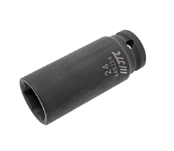 Головка торцевая 1/2" 24мм ударная глубокая L=82мм JTC