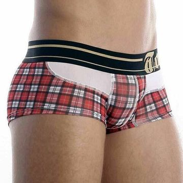Мужские трусы хипсы TOOT Check Boxer Red TT00019