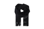 Хлопчатобумажная шаль Moschino - черный(30736 M2779)