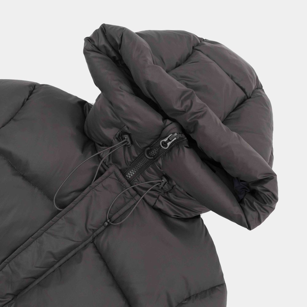 Пуховик Меч FW24 Puffer Long Pebble темно-серый