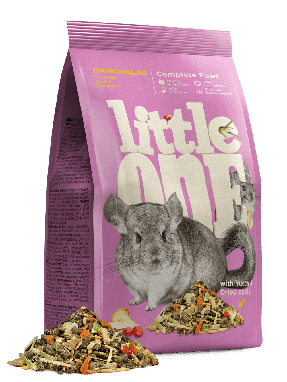 LITTLE ONE Корм для шиншилл 0,4 кг