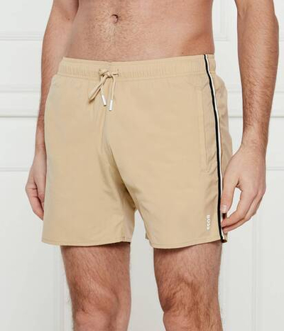 Шорты для плавания ICONIC BOSS BLACK - бежевый(50528291)