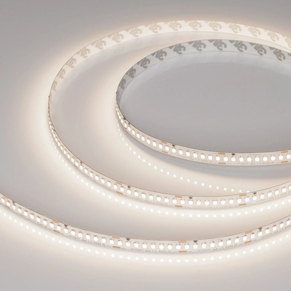 Светодиодная лента UL-A200-10mm 24V Day4000 (20 W/m, IP20, 2835, 5m) (Arlight, высок.эфф.150 лм/Вт) 037219