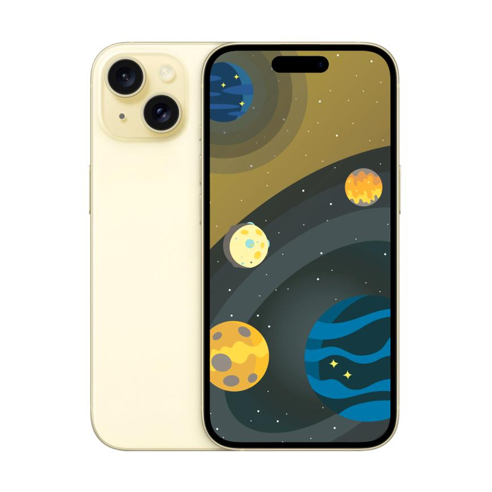 Смартфон Apple iPhone 15 512 ГБ (Жёлтый | Yellow)