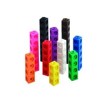 Математические кубики, 2 см (100 шт). Набор учебно-игровой.