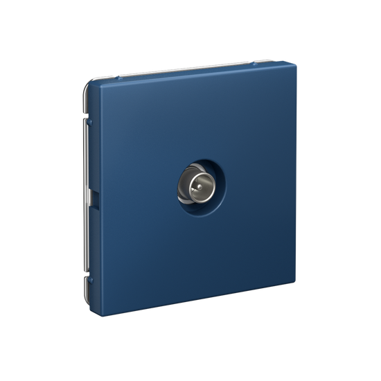 Розетка телевизионная оконечная TV ArtGallery 1дБ механизм аквамарин SE GAL001191