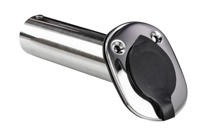 Держатель спиннинга с колпачком, нержавеющая сталь