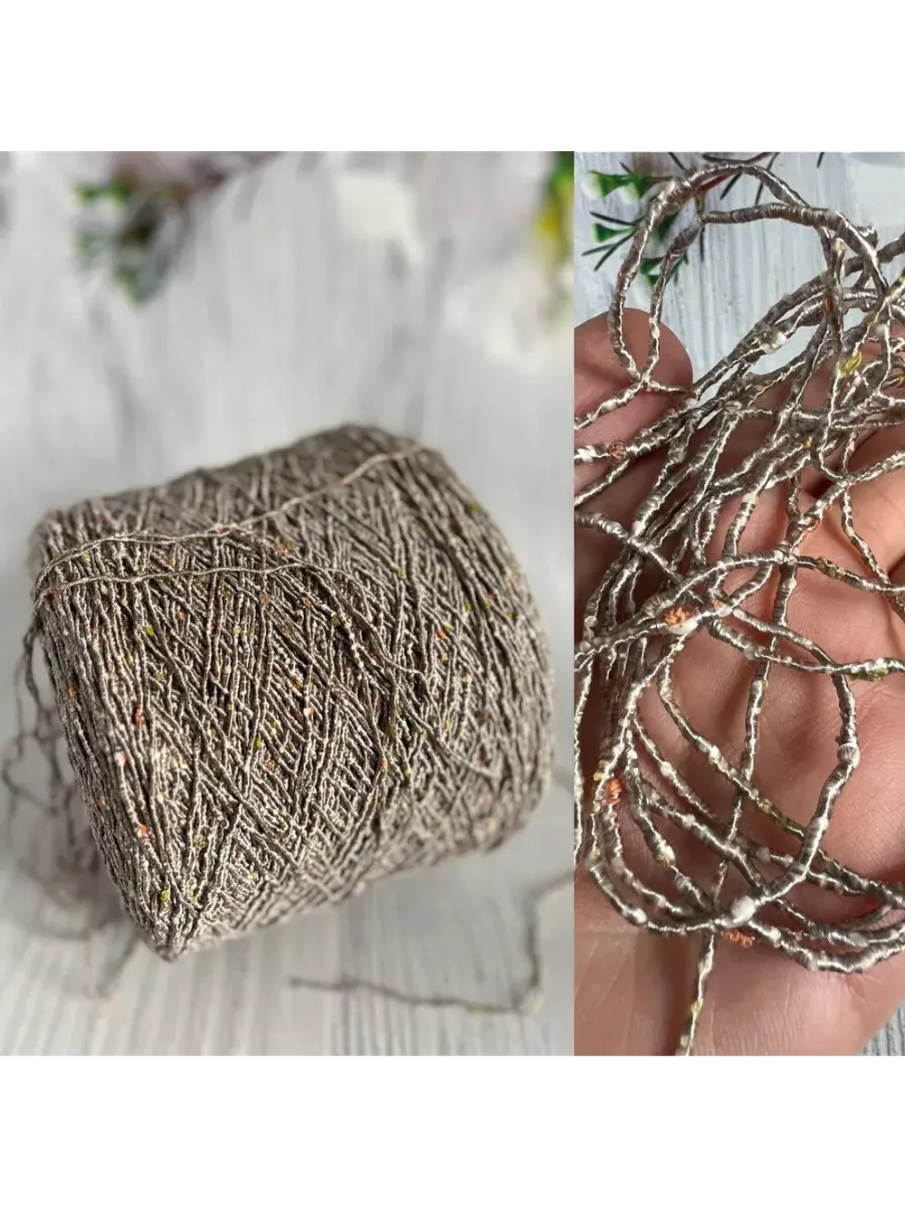 Пряжа для вязания COCODE Cotone коко твид