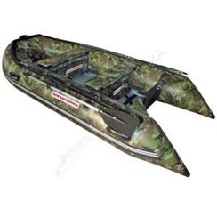 Лодка NISSAMARAN MUSSON 320 ( зеленый-камуфляж ) дерев. пол P/L