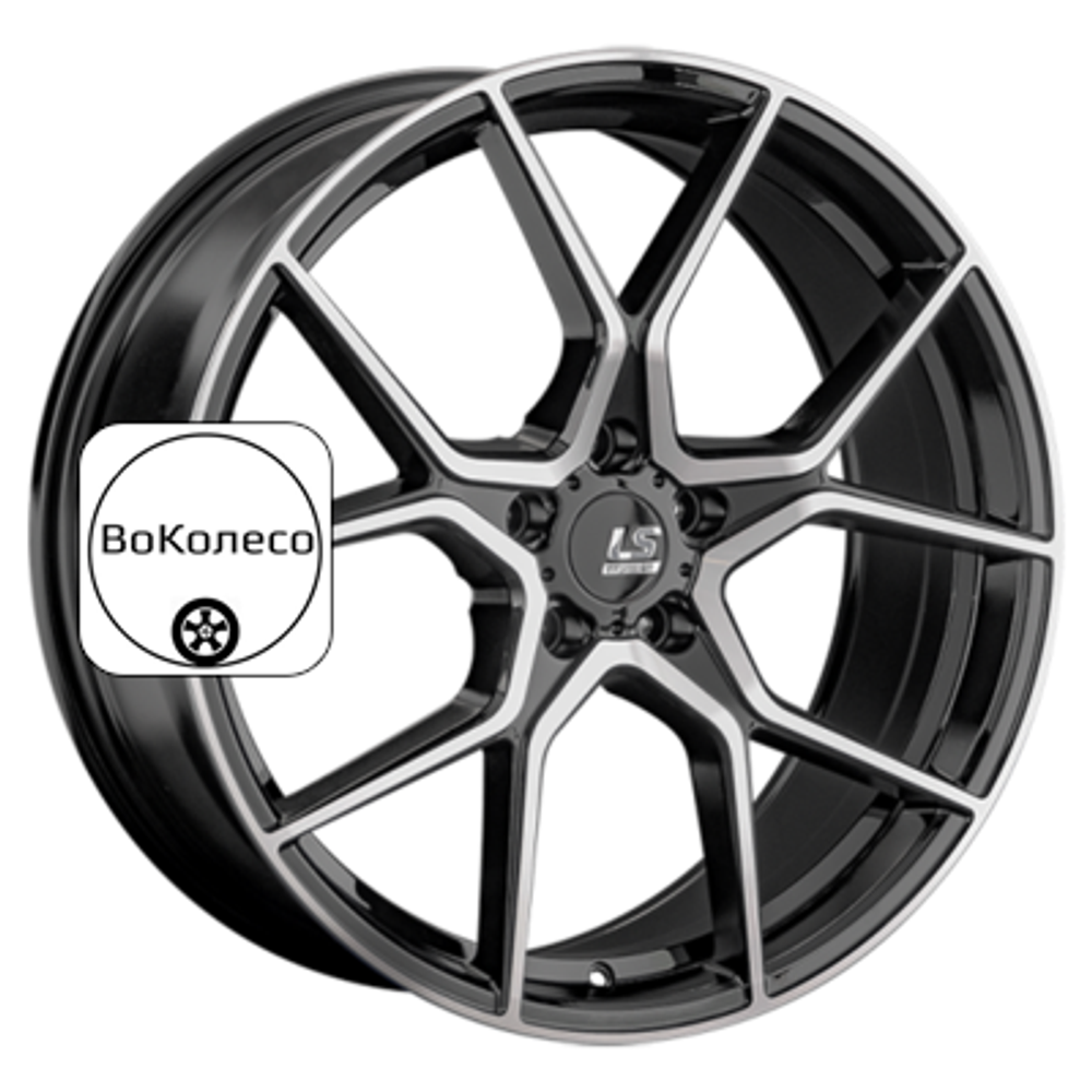 8,5x19/5x120 ET41,5 D72,6 RC72 BKF (конус) LS FlowForming