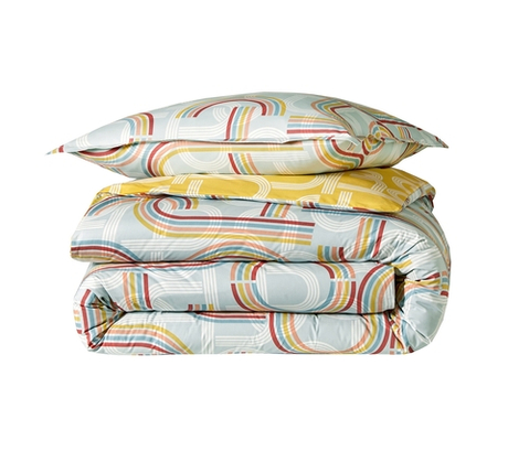 Постельное белье 2 спальное евро Blanc des Vosges Retro Curry