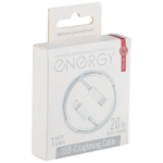 Кабель Energy ET-34 USB-С/Lightning (для продукции Apple), белый