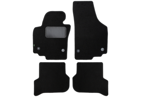 Коврики в салон для SEAT Altea Freetrack АКПП 2004-2009, минивэн, 4 шт. (текстиль) KLEVER02440601210KH