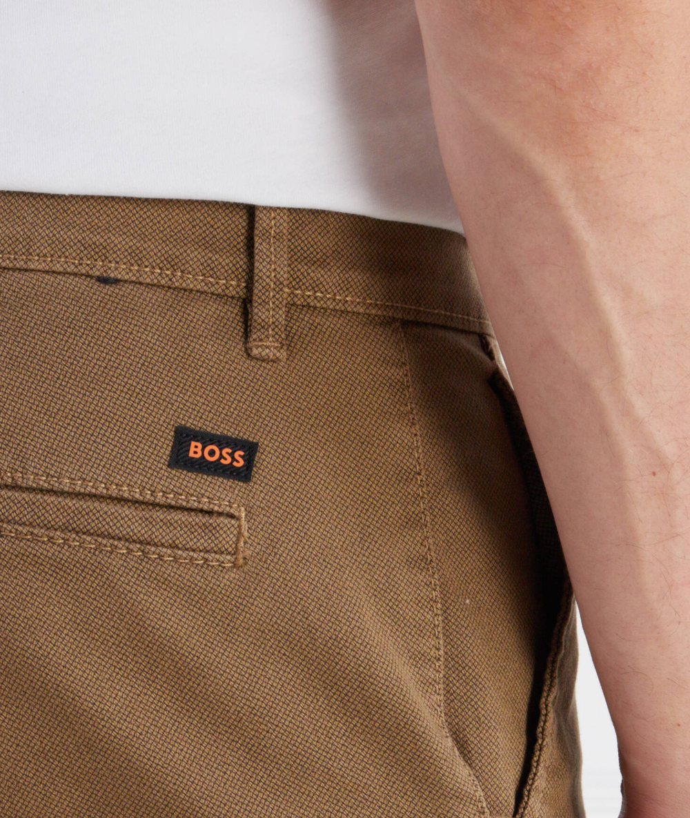 Брюки Chino BOSS ORANGE - хаки(50494351)