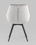 Стул вращающийся Сеул велюр светло-серый