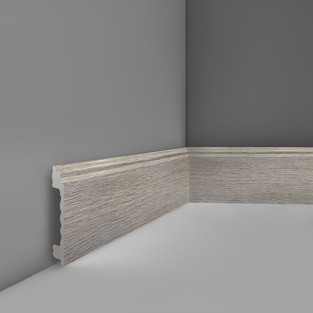 Плинтус Real Baget P3-101-N [Упаковками (по 14 шт)]