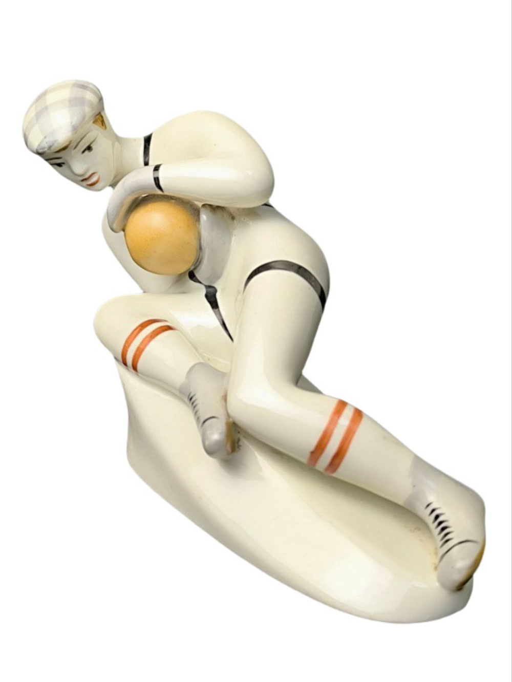 Фарфоровая статуэтка "Вратарь Яшин" (Полонне ЗХК)