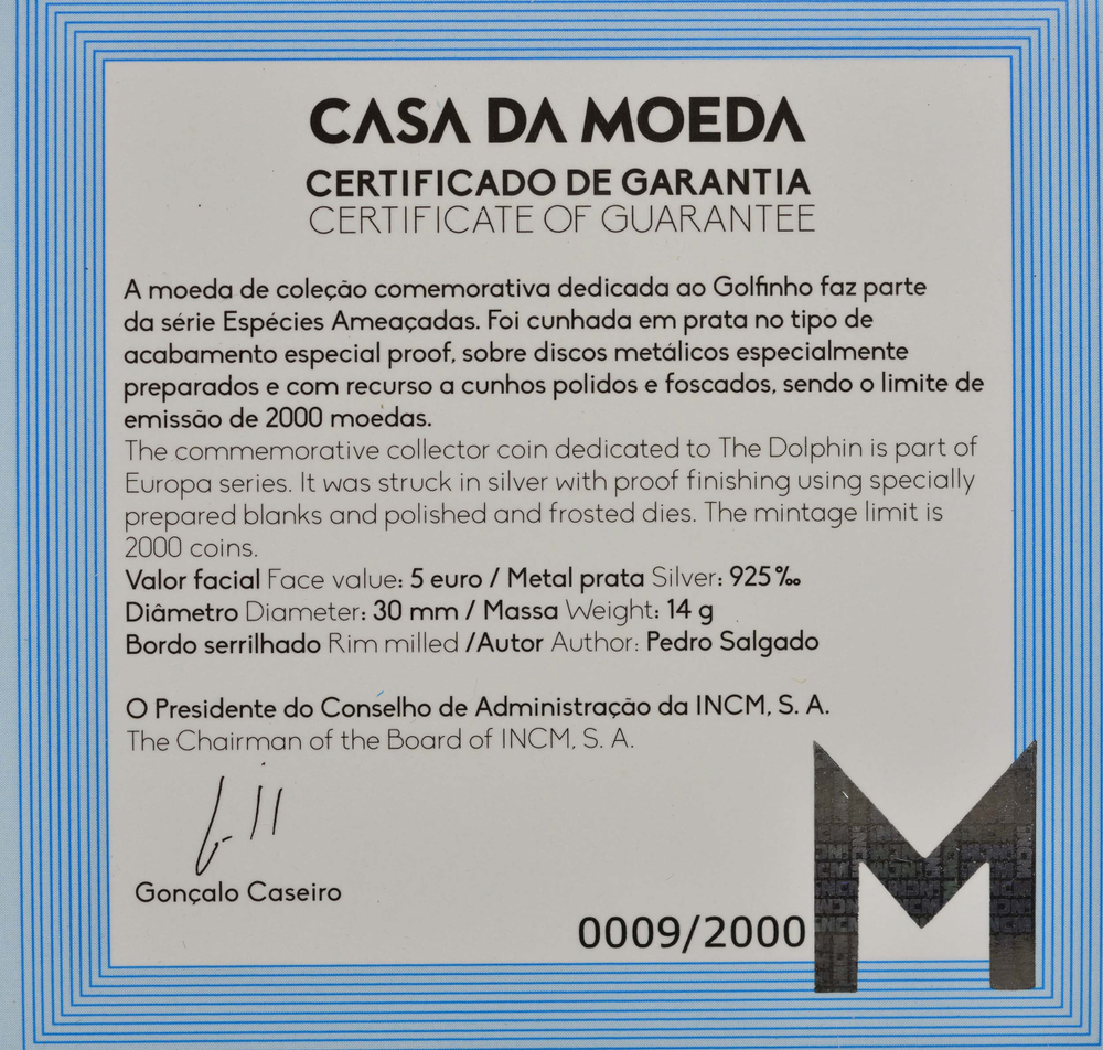 ПОРТУГАЛИЯ, 2020, 5 ЕВРО [СЕРЕБРО]