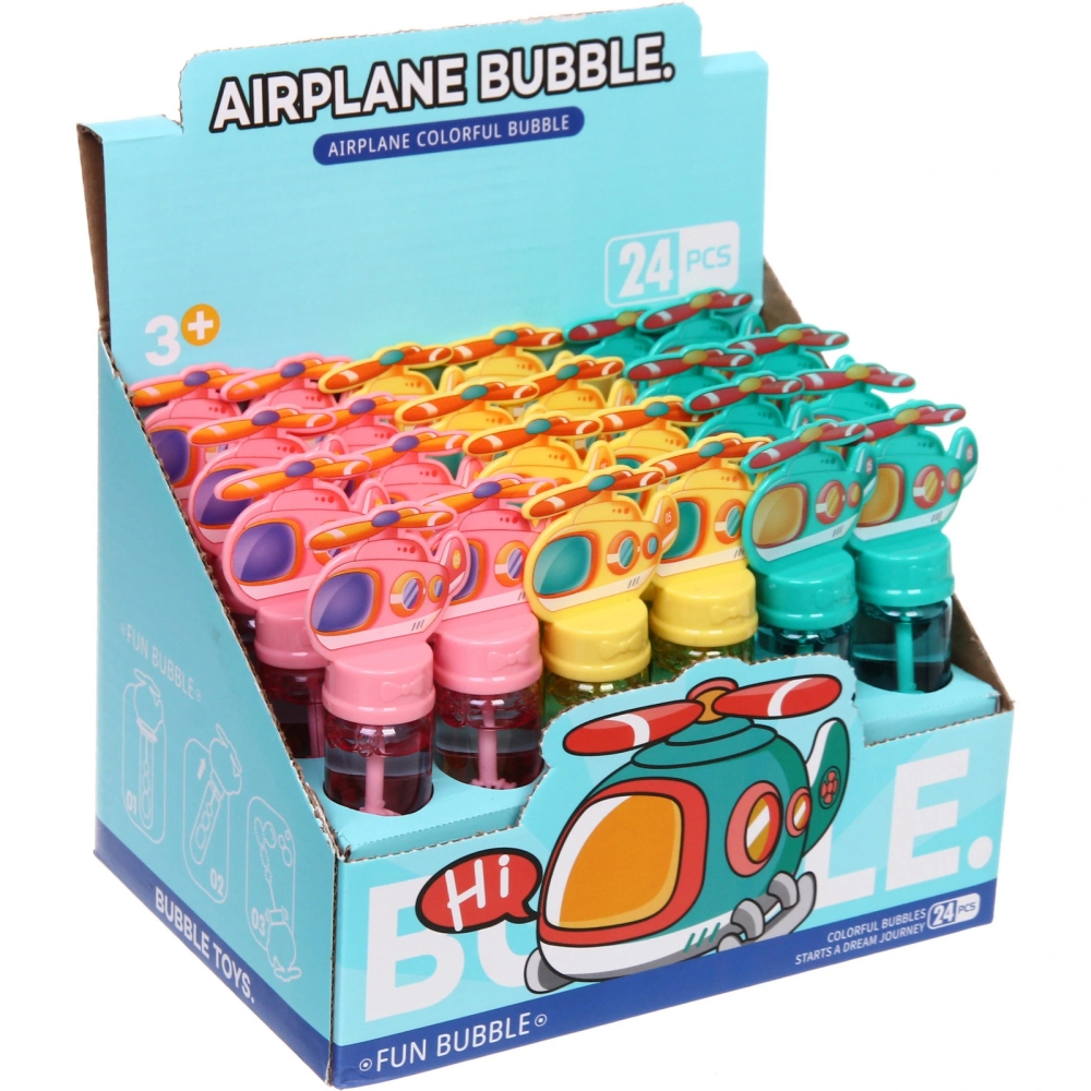 Мыльные пузыри «Вертолёт» 14 см, 40 мл