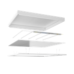 Светильник LED Экофон DS Standart 100Вт 5000К Опал 625х600х60мм GENILED