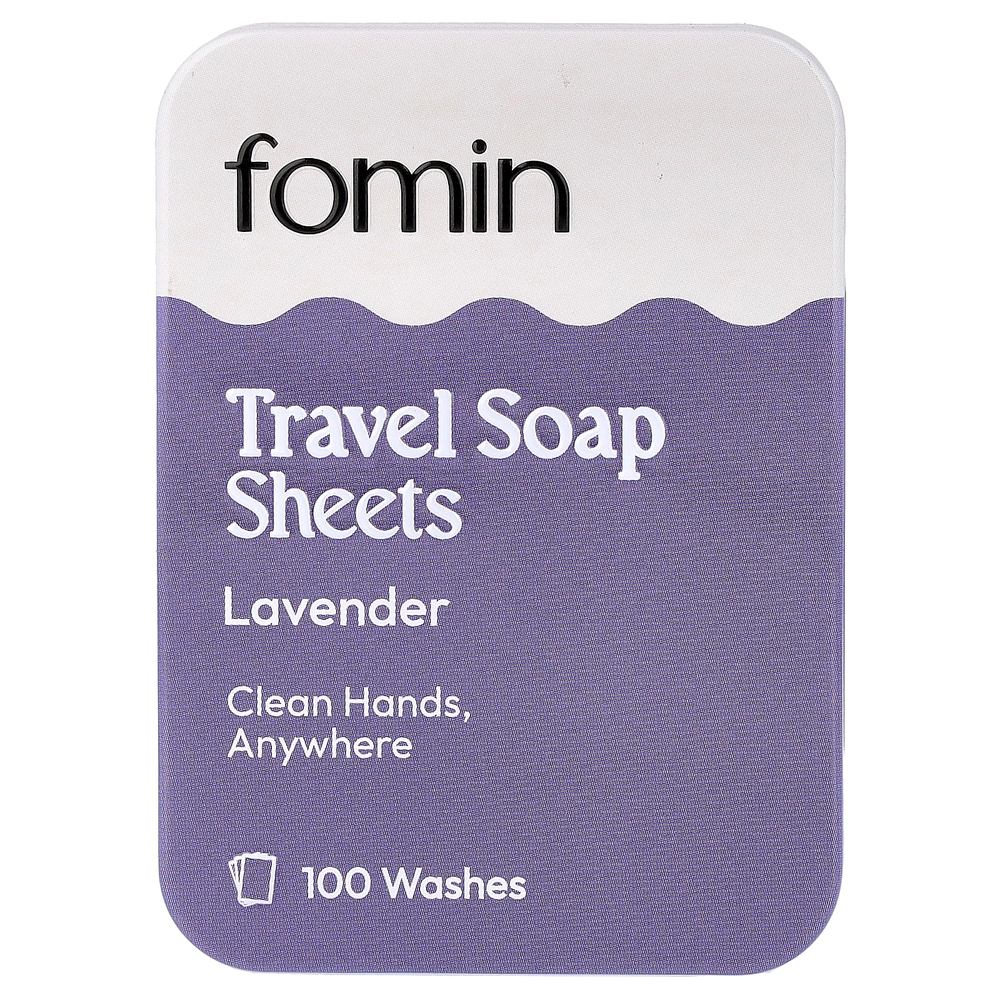 fomin, мыло для путешествий, лаванда, 100 шт.