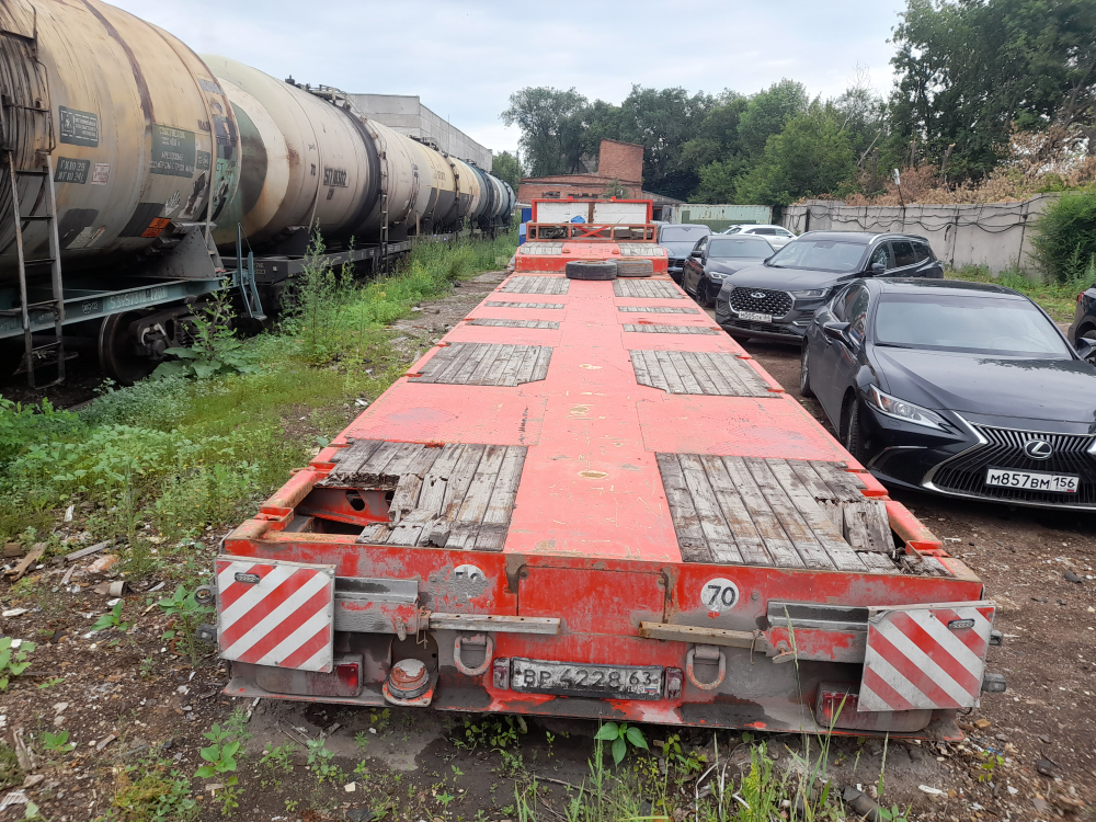 MANAC 4 Полуприцеп тяжеловоз 4 оси 4S0U1N (Раздвижной)