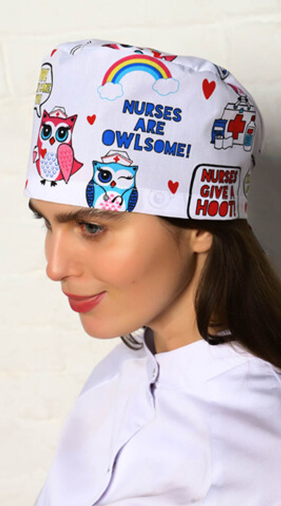 Бандана медицинская принт №М1Б